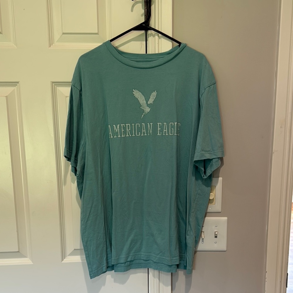 American Eagle Outfitters Blue Short Sleeve Tee